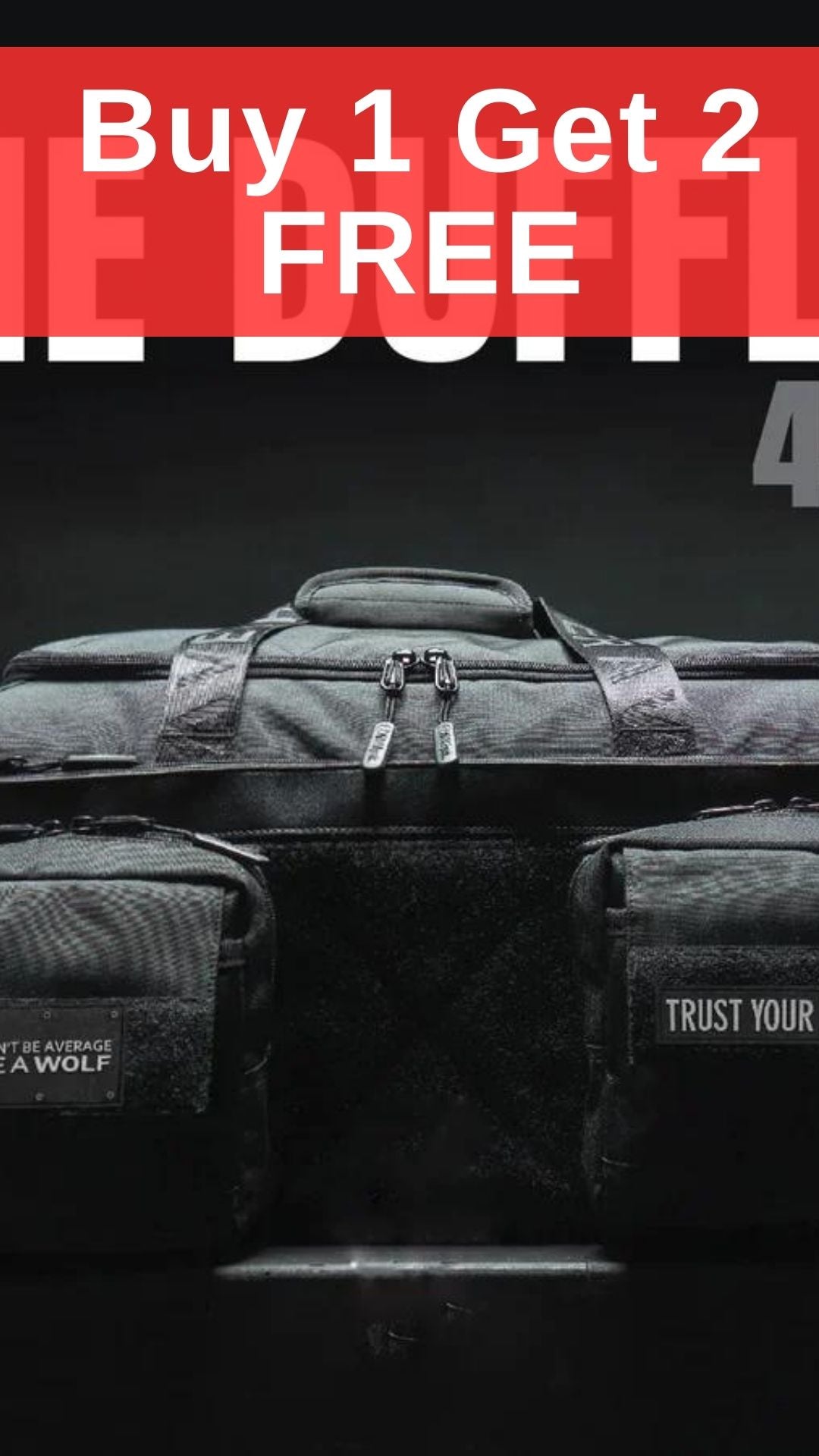 UNRIVALLED DUFFLE BAG 40 LITTER SPACE DESIGN