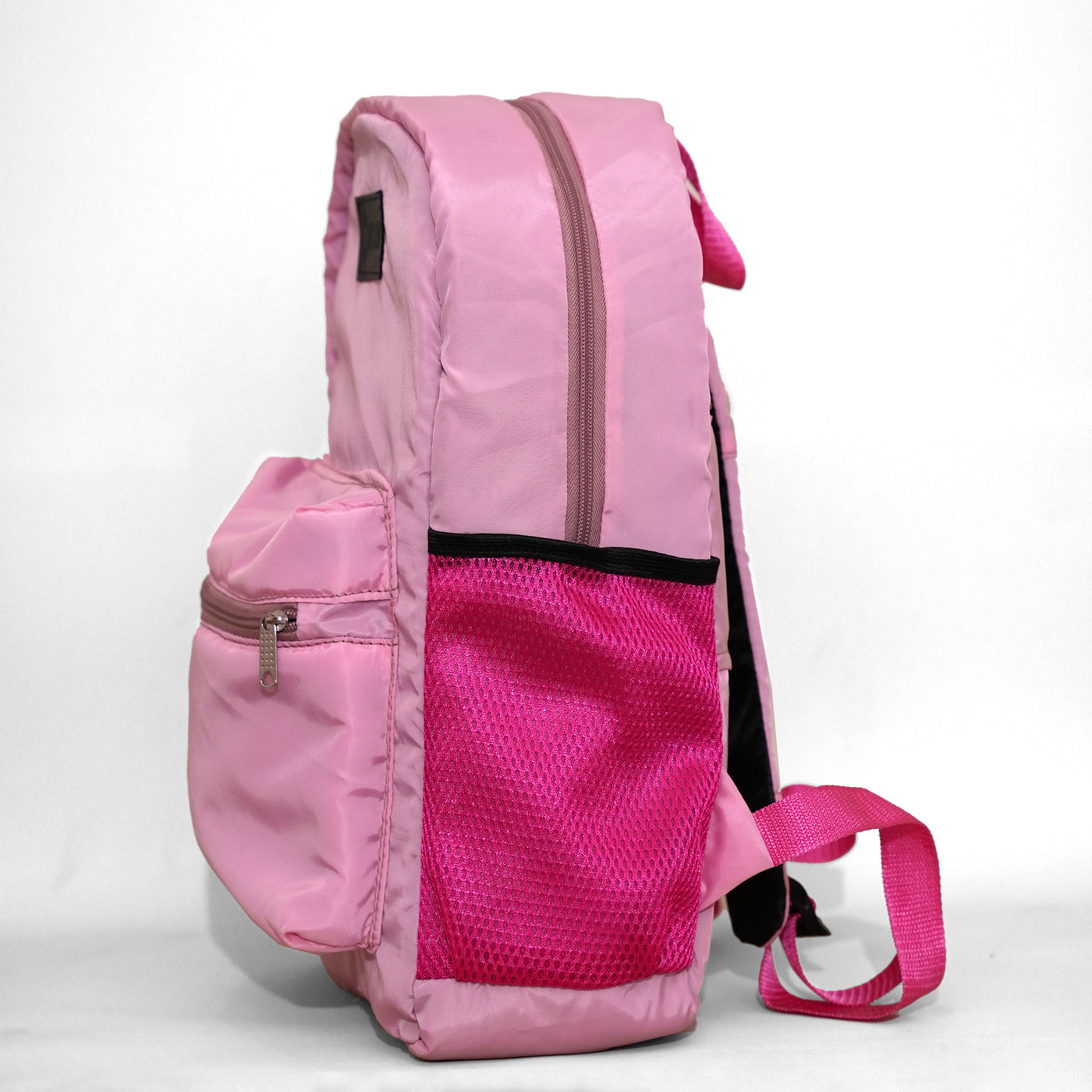 Pink Titanium - 2 Separate Laptop Section Backpack S11 // Water Resistant