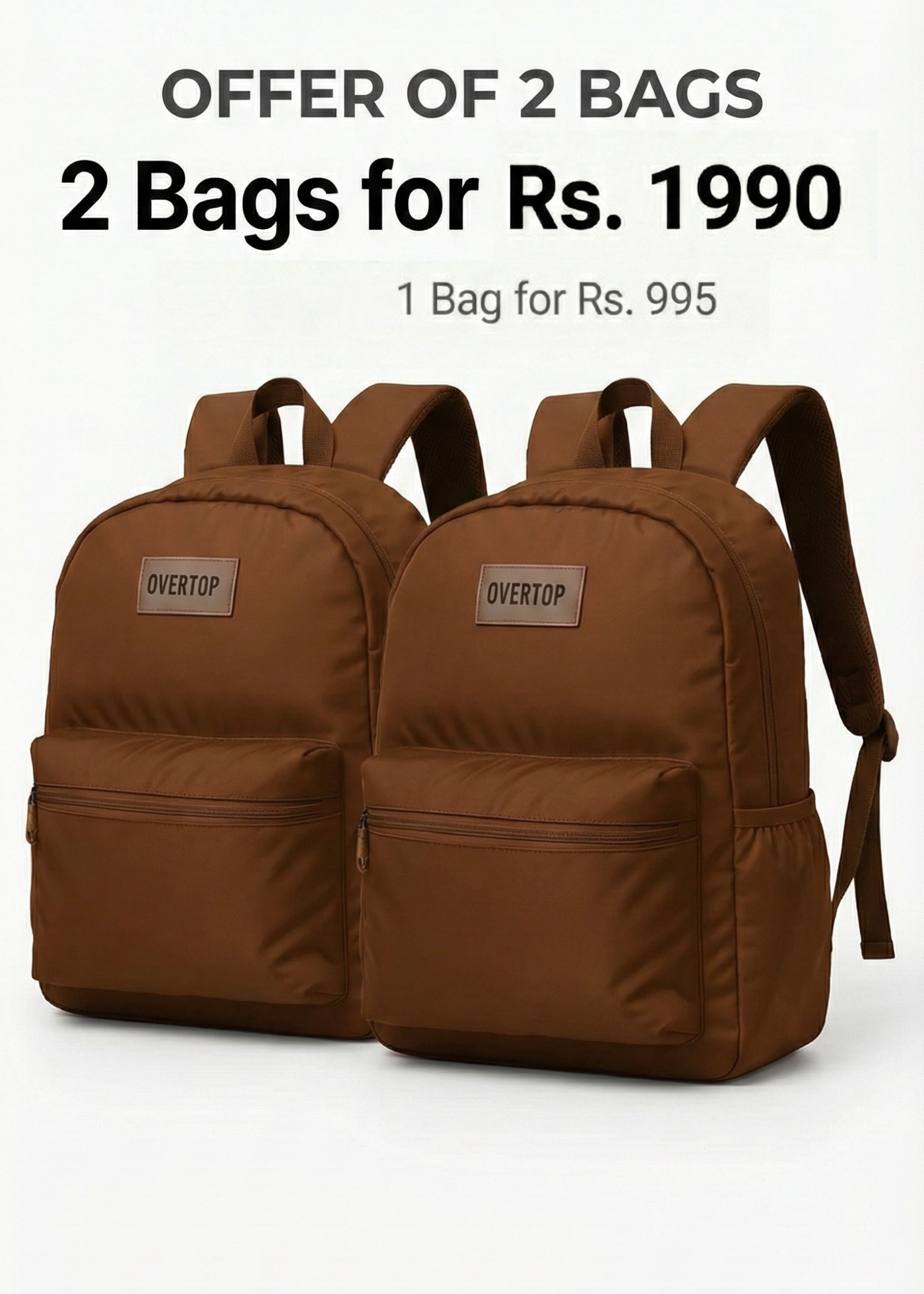 Buy 1 Get 1 Free - Get 2 Laptop Backpacks Bags for Rs. 1,990 Only - FREE Delivery | Premium S11 Laptop Bags (16”) - 🔥 Only Rs. 995 Per Bag
