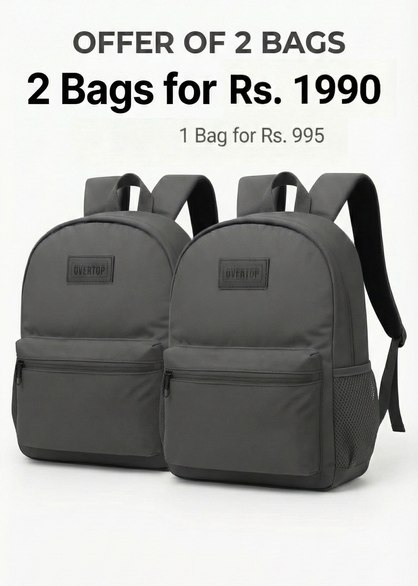 Buy 1 Get 1 Free - Get 2 Laptop Backpacks Bags for Rs. 1,990 Only - FREE Delivery | Premium S11 Laptop Bags (16”) - 🔥 Only Rs. 995 Per Bag