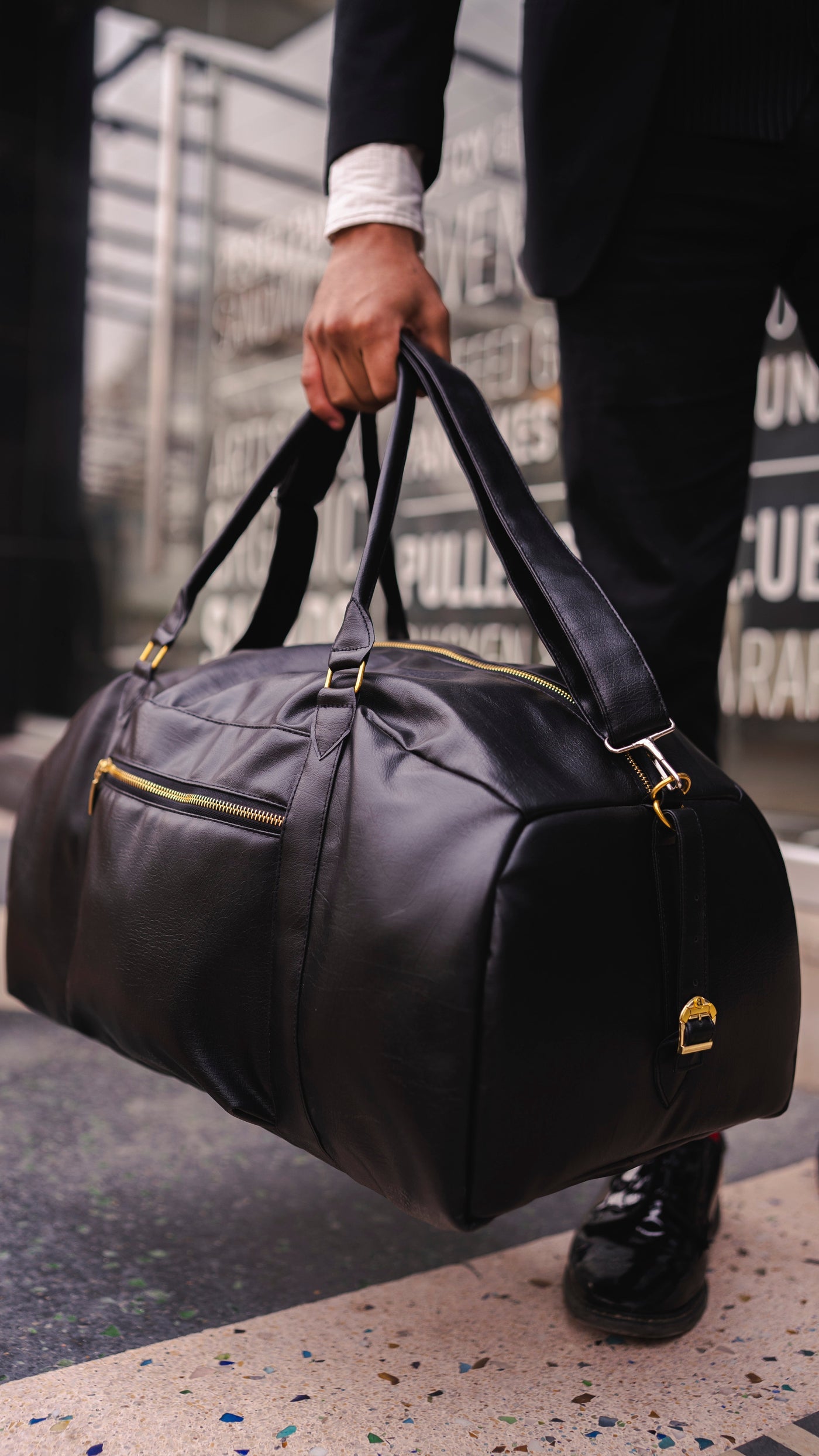 Weekender Leather 40L Duffle Bag