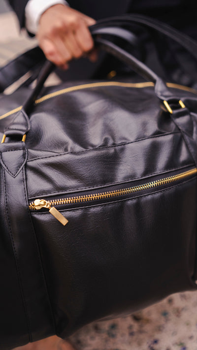 Weekender Leather 40L Duffle Bag //