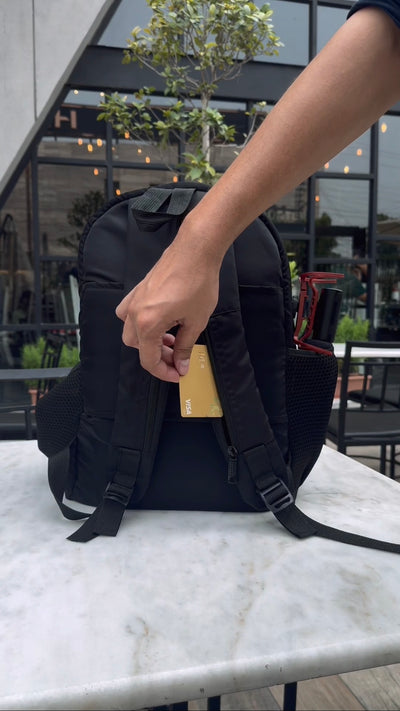 2 Separate Laptop Section Backpack S11 Eggz // Water Resistant