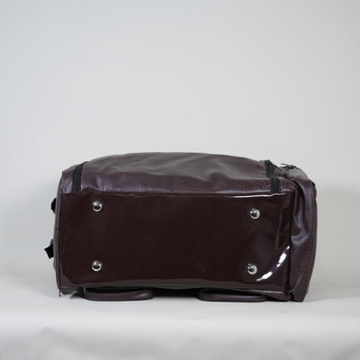 UNRIVALLED DARK TEXTURED BROWN 40L DUFFLE BAG