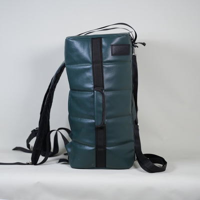 2 in 1 Sandwich Style Duffle Rucksack Dark Green