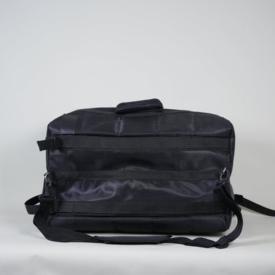 2 in 1 Sandwich Style Duffle Rucksack Black //