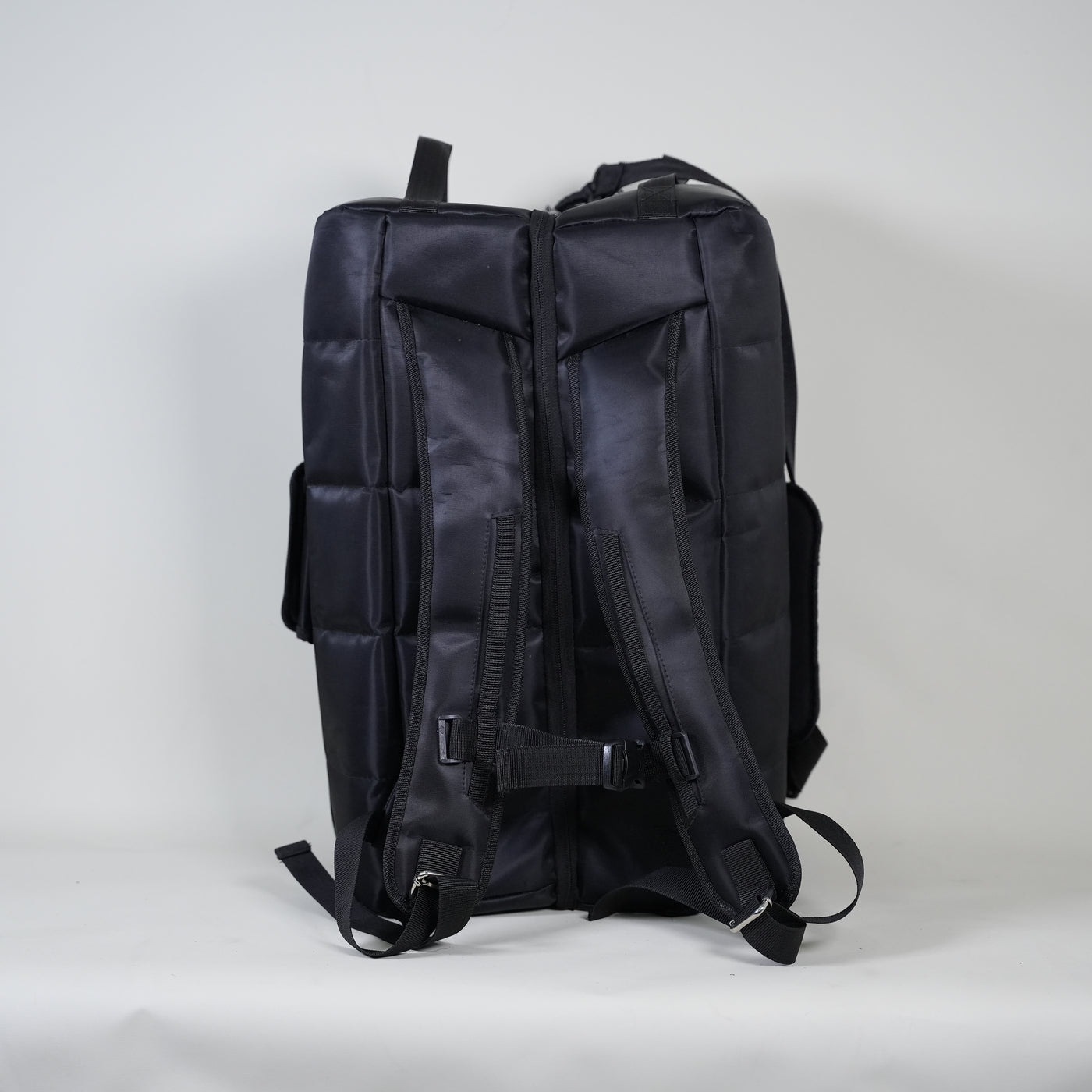 2 in 1 Sandwich Style Duffle Rucksack Black