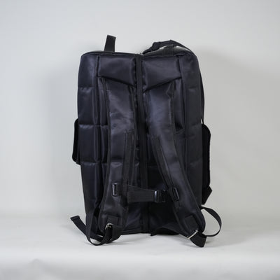 2 in 1 Sandwich Style Duffle Rucksack Black