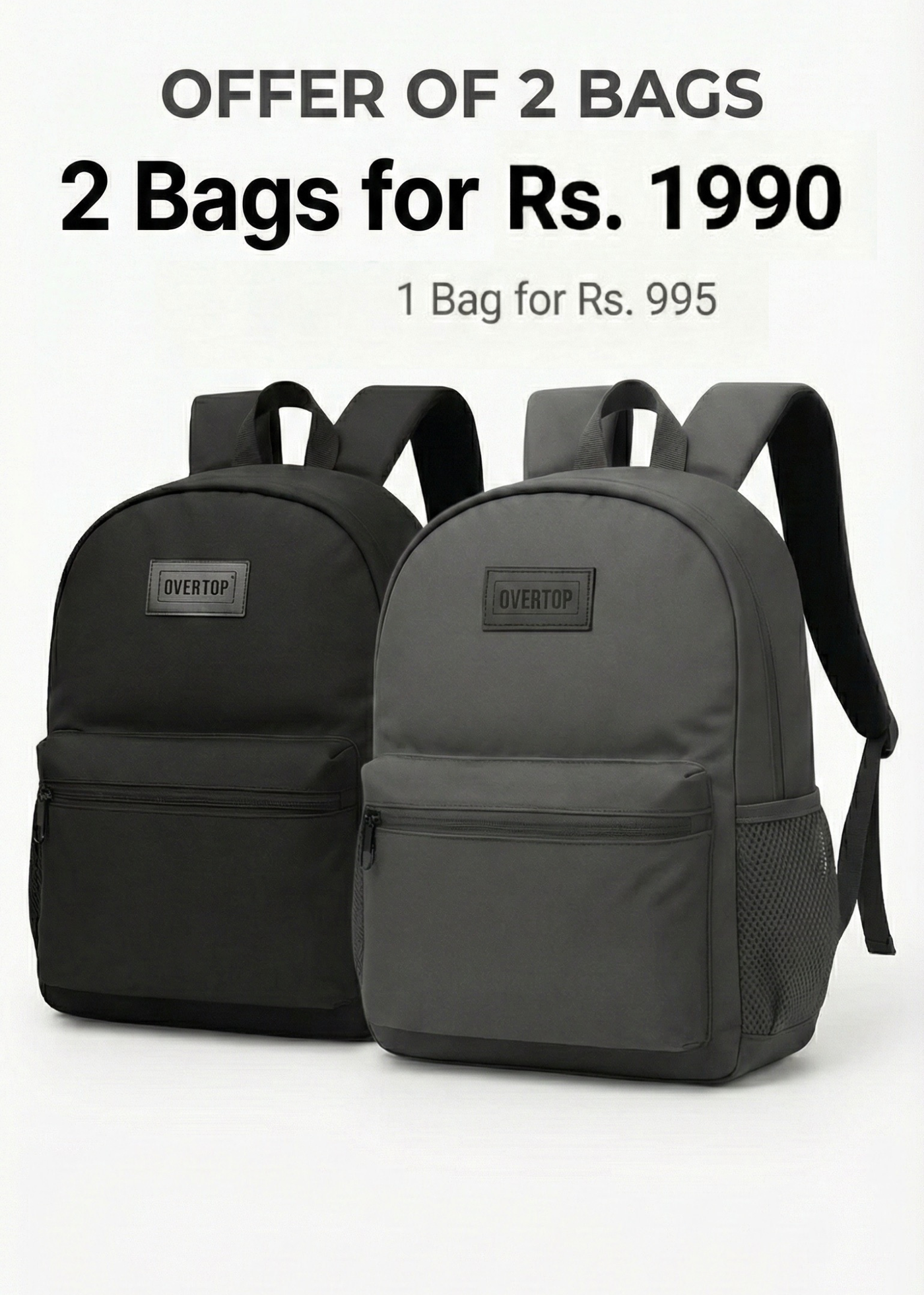 Buy 1 Get 1 Free - Get 2 Laptop Backpacks Bags for Rs. 1,990 Only - FREE Delivery | Premium S11 Laptop Bags (16”) - 🔥 Only Rs. 995 Per Bag