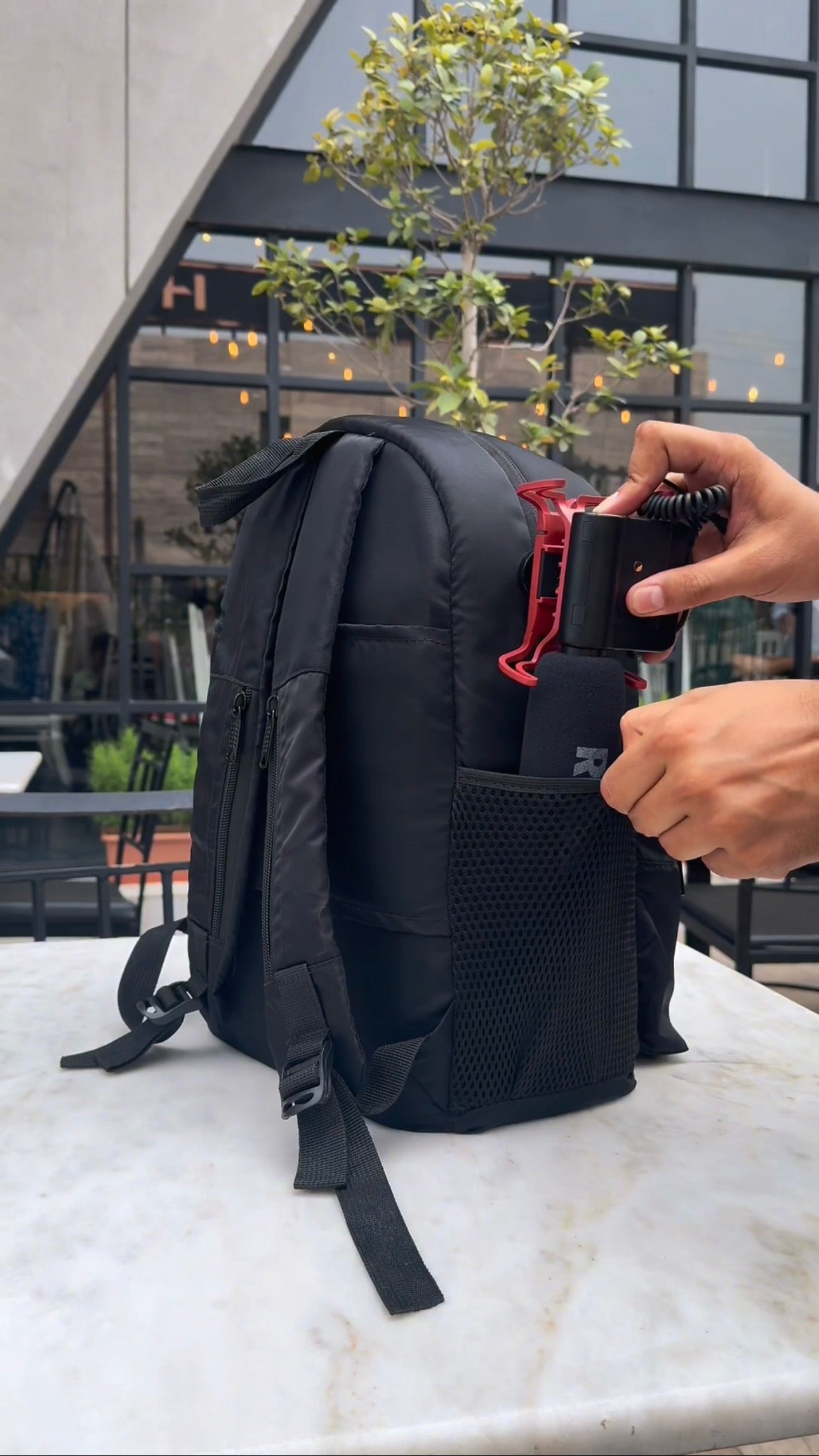 2 Separate Laptop Section Backpack S11 Eggz // Water Resistant