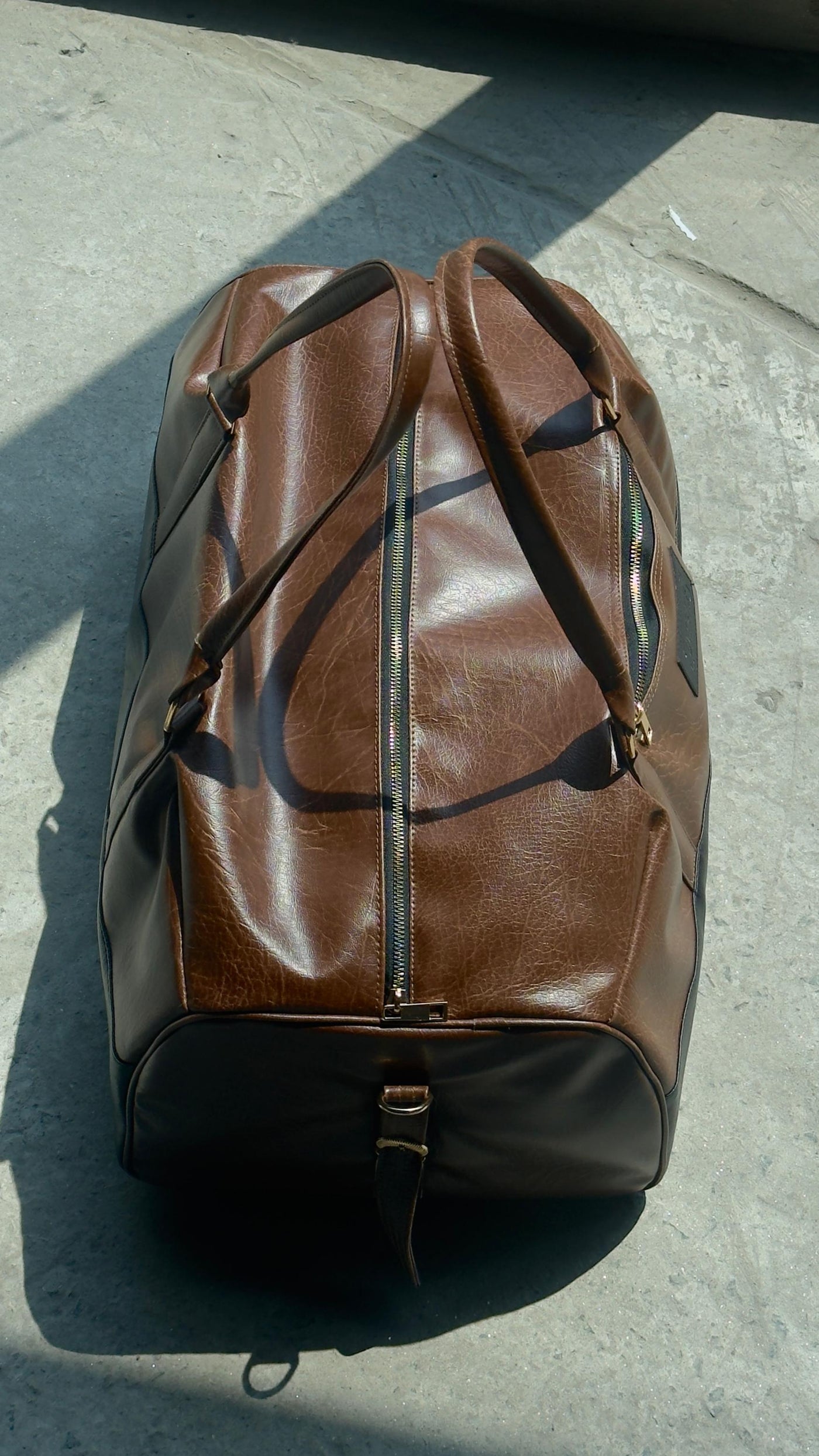 Weekender Leather 40L Duffle Bag //