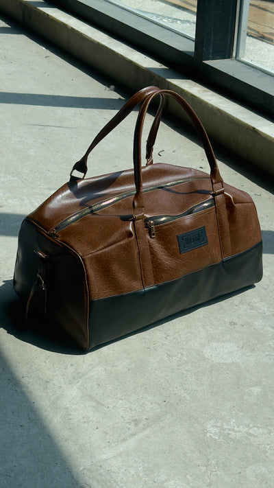 Limited Edition Two-Toned 40L Weekender duffle bag //