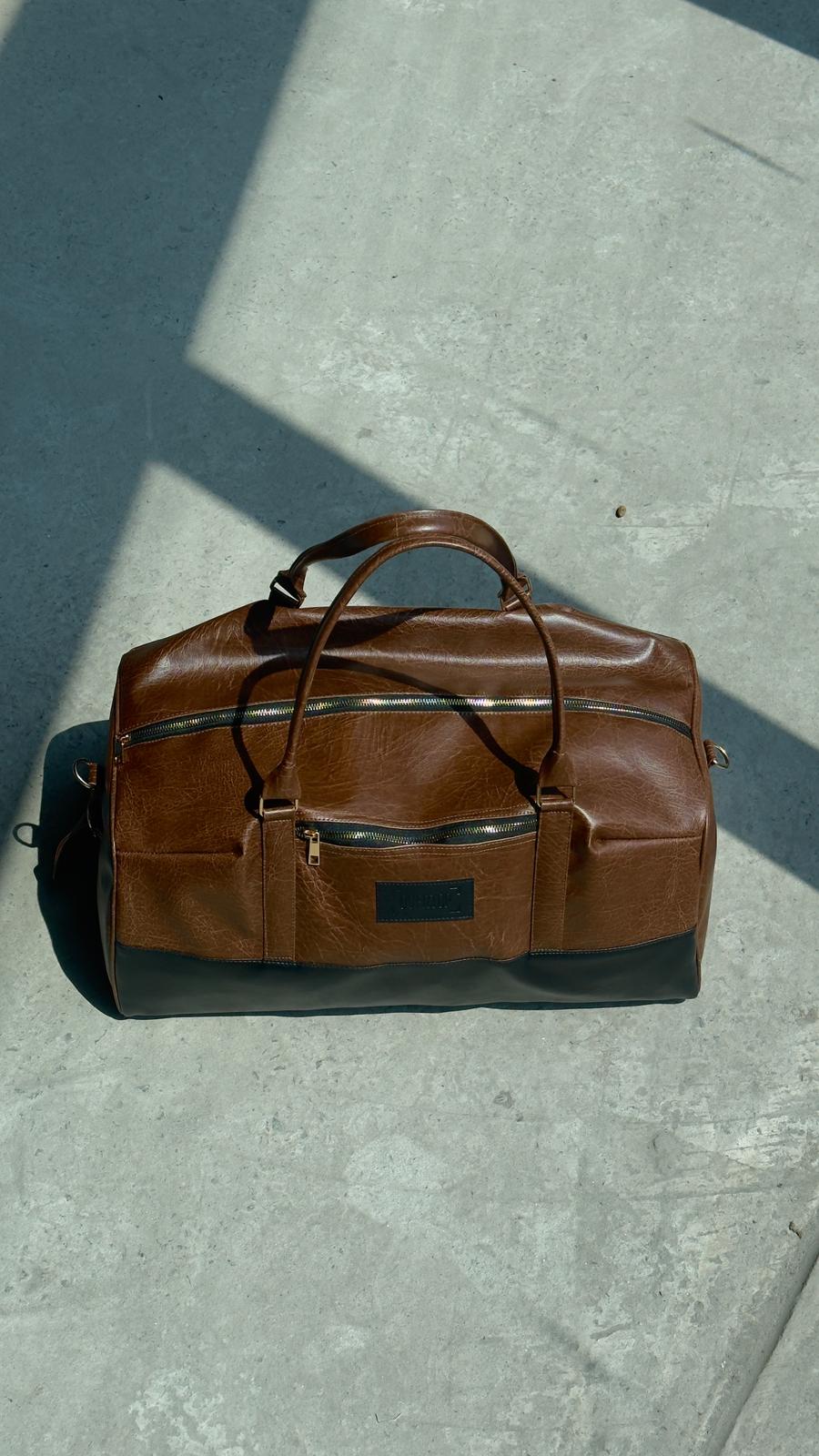 Weekender Leather 40L Duffle Bag //