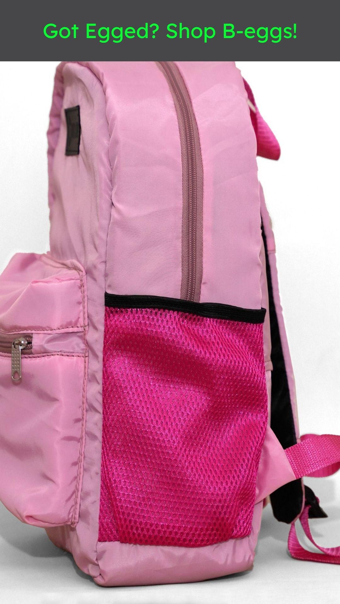 Pink Titanium - 2 Separate Laptop Section Backpack S11 // Water Resistant