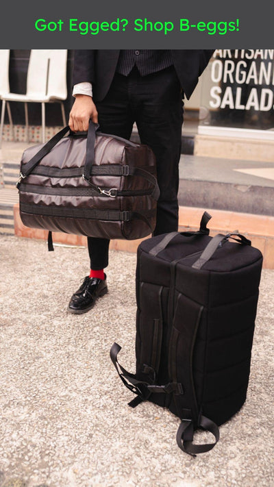 2 in 1 Sandwich Style Duffle Rucksack //