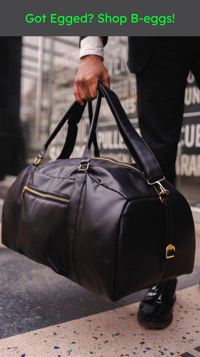 Weekender Leather 40L Duffle Bag //