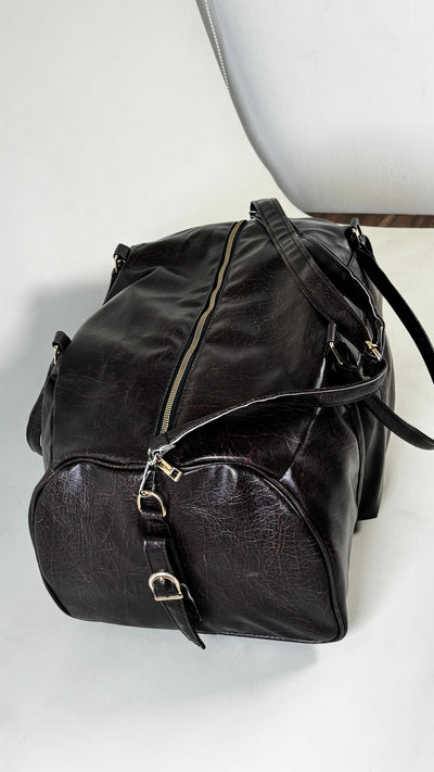 Weekender Leather 40L Duffle Bag //