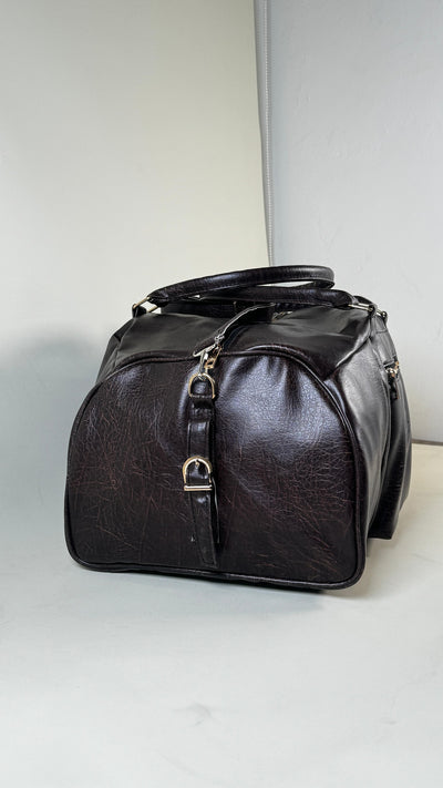 Weekender Leather 40L Duffle Bag //