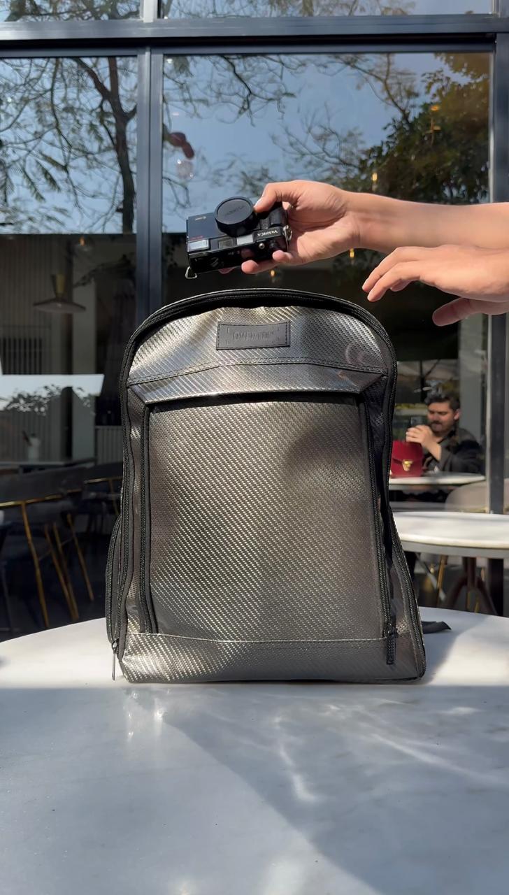 Carbon Fiber Traveller's Laptop Backpack (NO RESTOCKING Buy