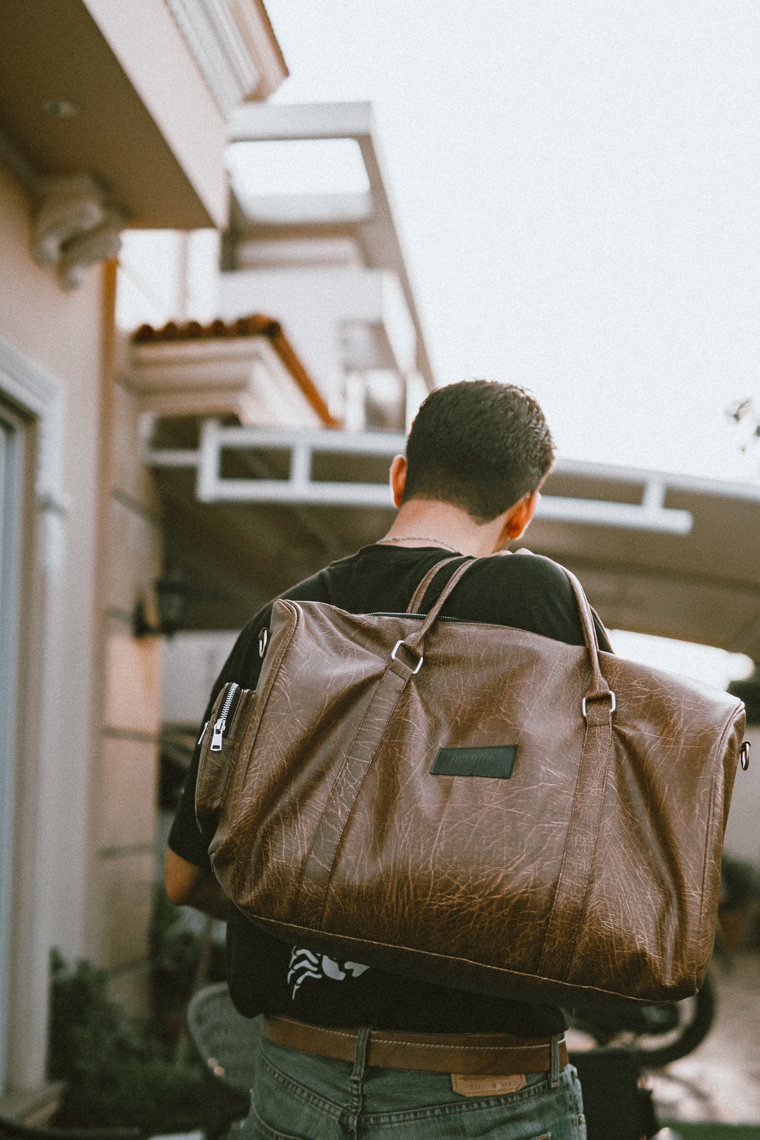 Elkton Waxed Canvas Travel Duffle Bag