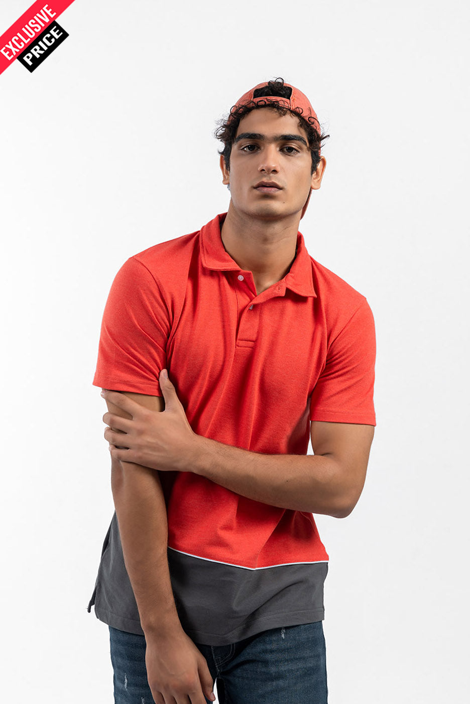 CARROT PLAIN POLO SHIRT