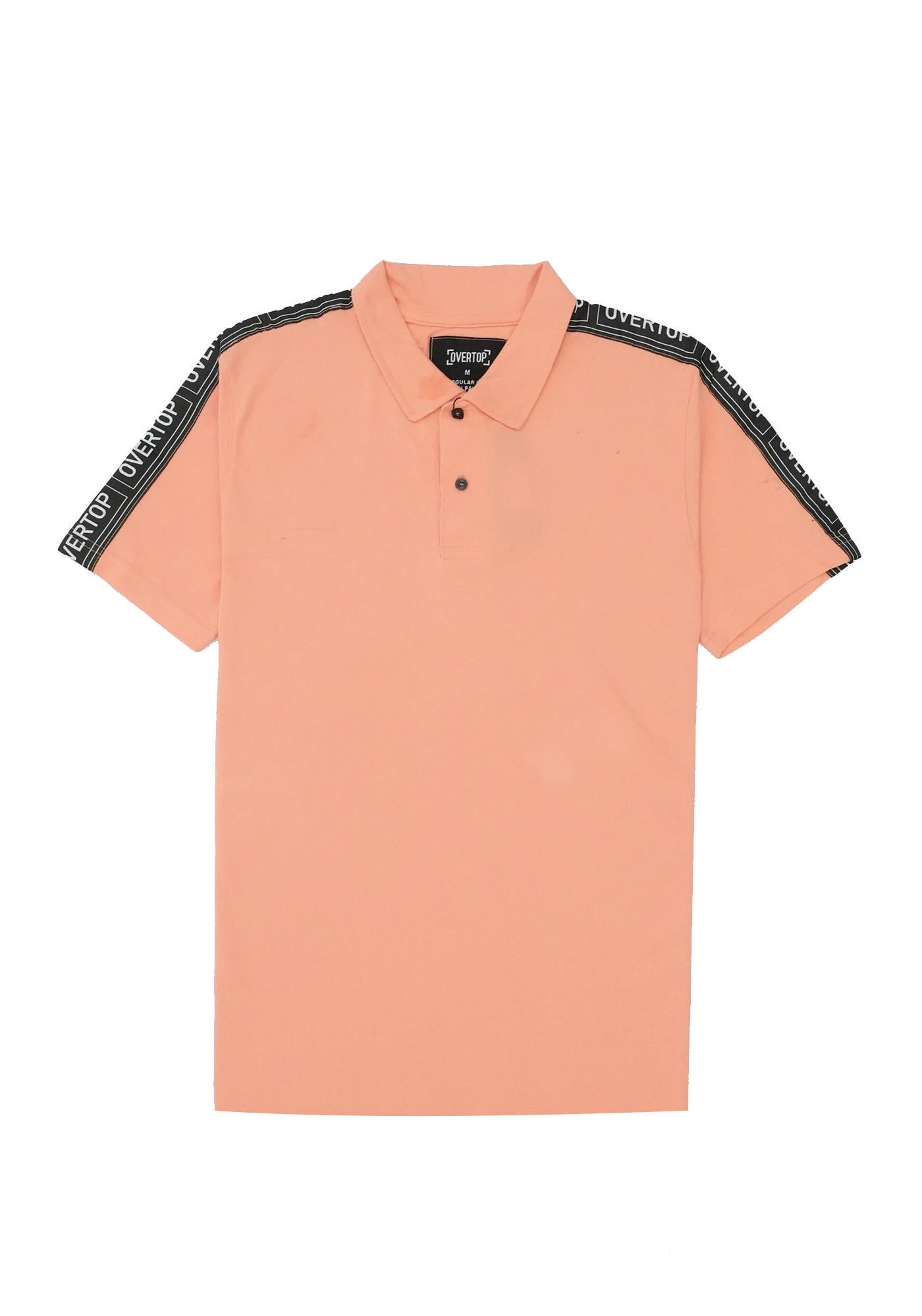 REGULAR FIT POLO WITH SHOULDER TAPE DETAIL