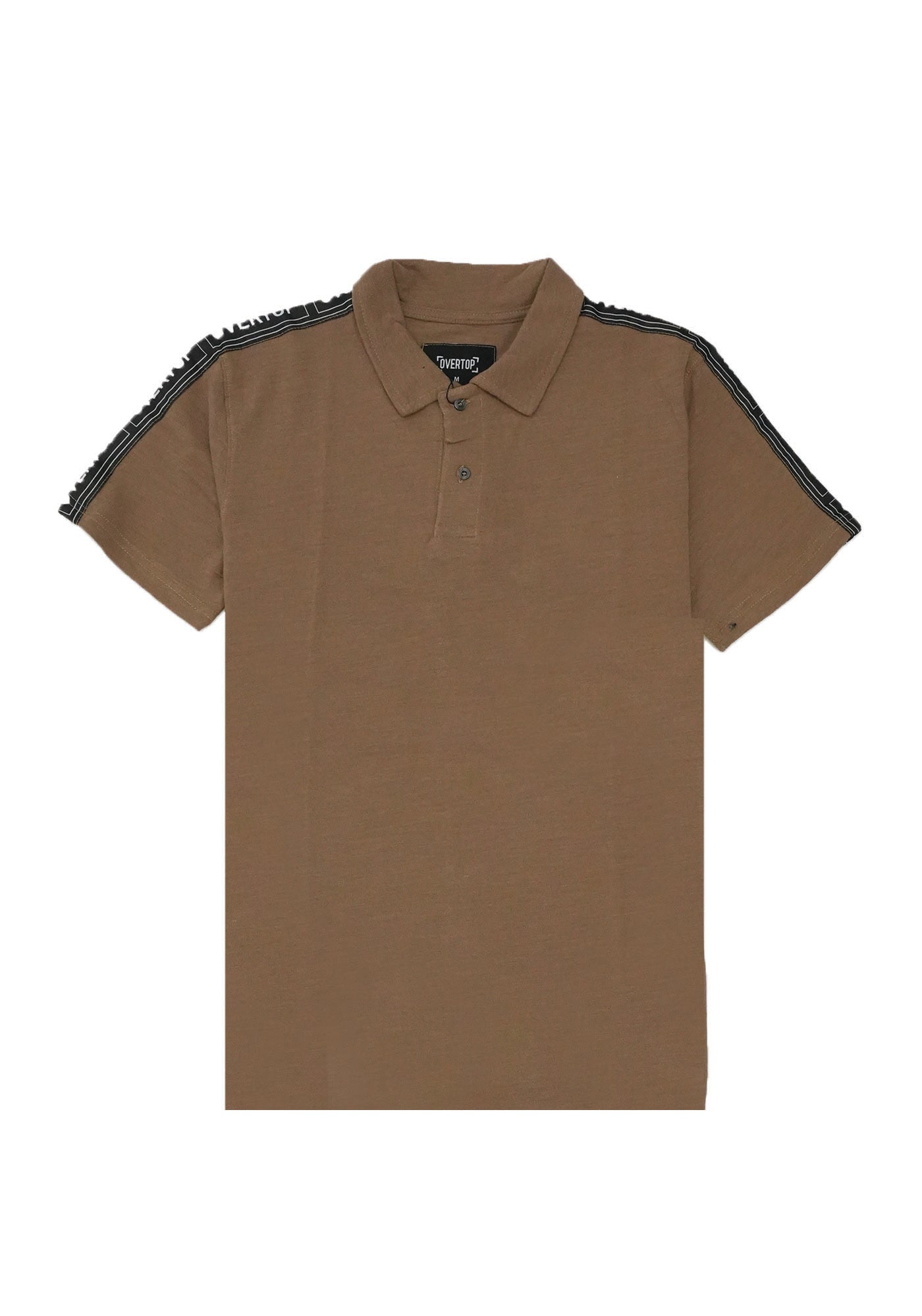 REGULAR FIT POLO WITH SHOULDER TAPE DETAIL