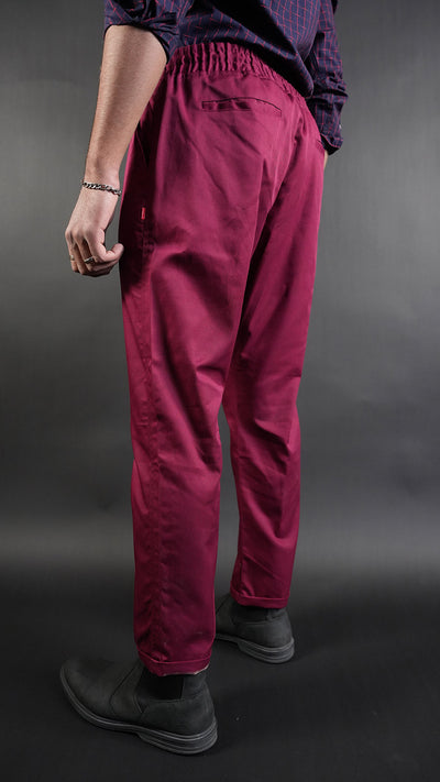 STRAIGHT Maroon Passion Trouser