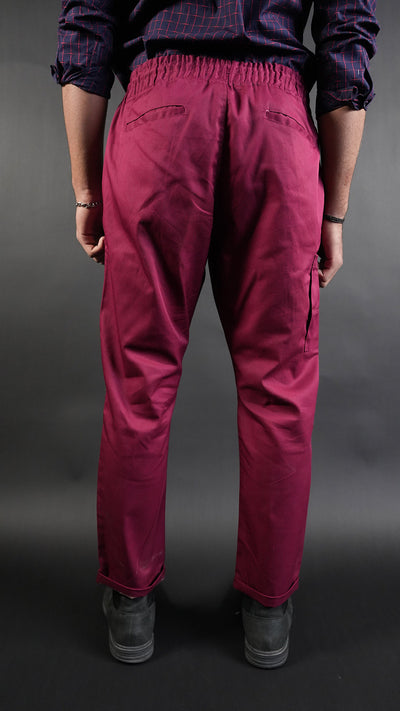 STRAIGHT Maroon Passion Trouser