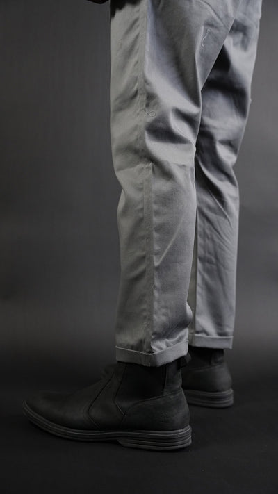 STRAIGHT Light Grey Passion Trouser