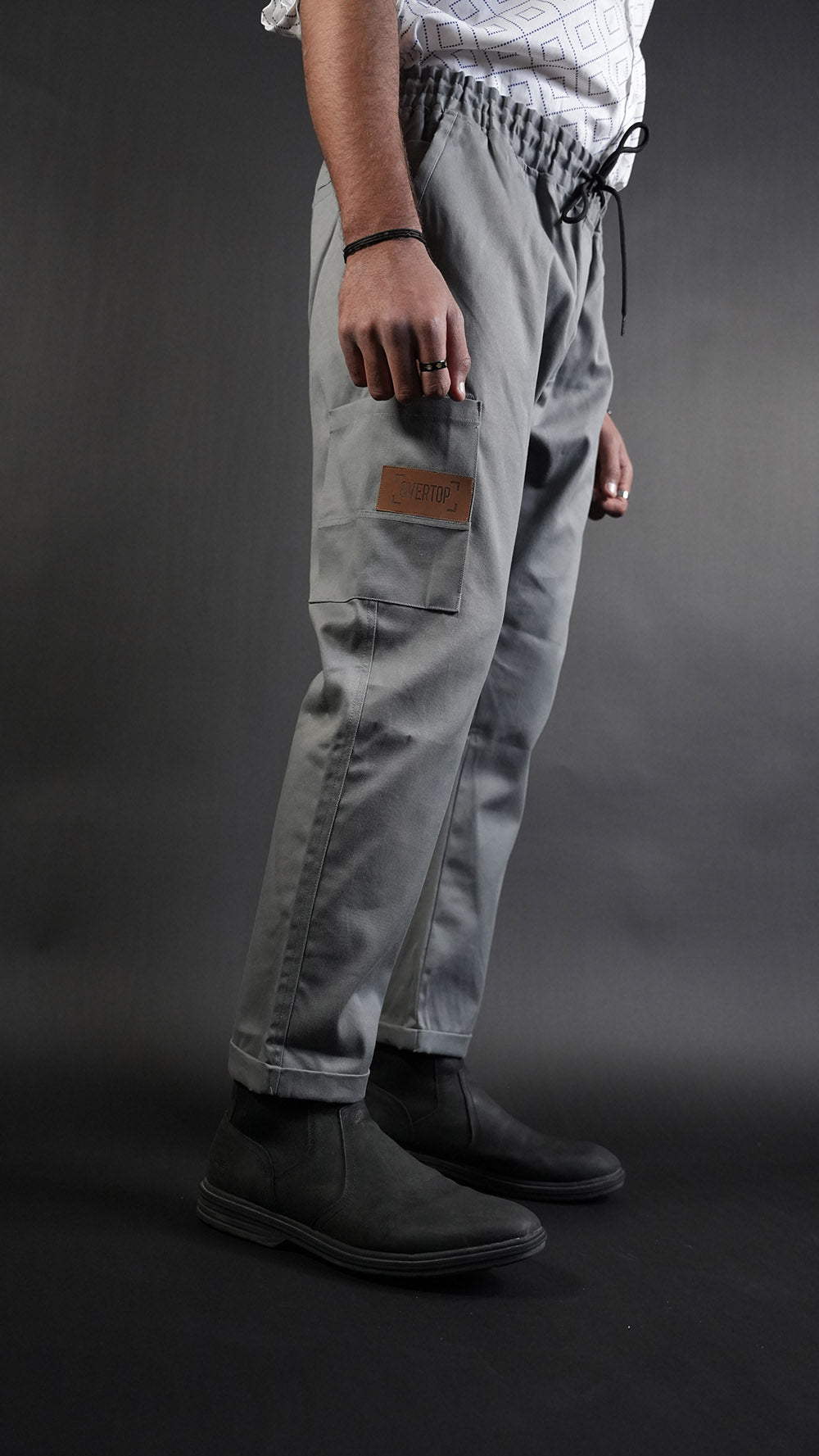 STRAIGHT Light Grey Passion Trouser