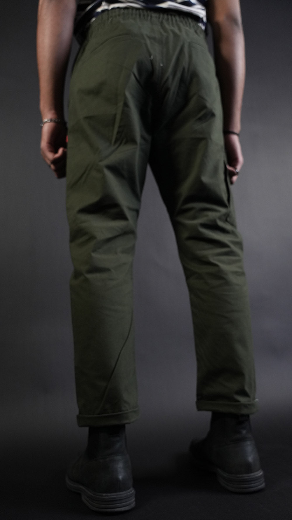 STRAIGHT Dark Olive Passion Trouser