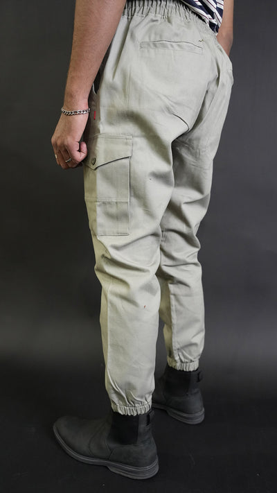 CARGO Light Green 6 Pocket Utility Trouser