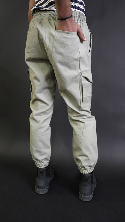 CARGO Light Green 6 Pocket Utility Trouser