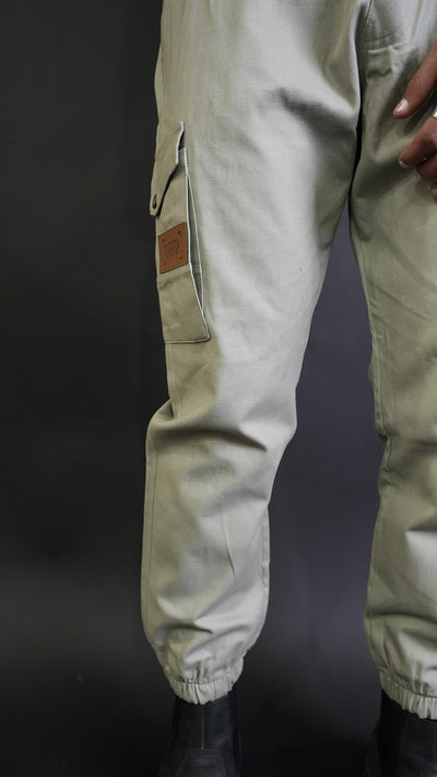 CARGO Light Green 6 Pocket Utility Trouser