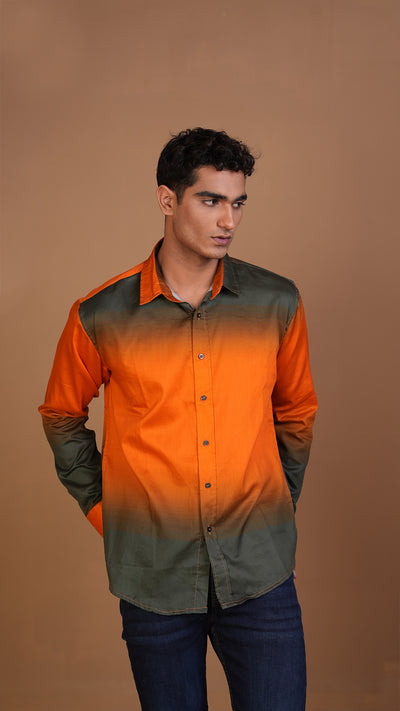 SATIN 2 SHADED SHIRT