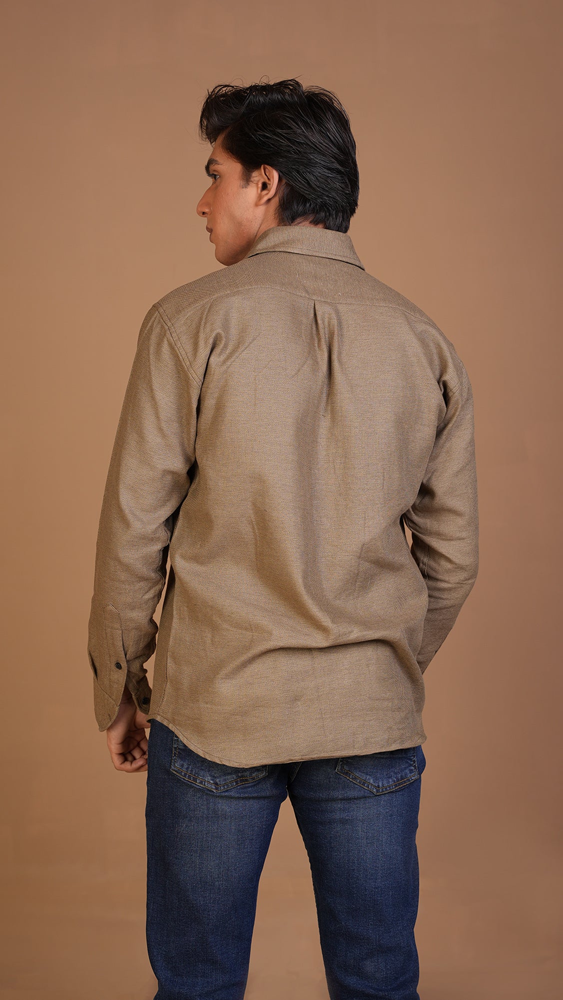 BEIGE BASIC SHIRT