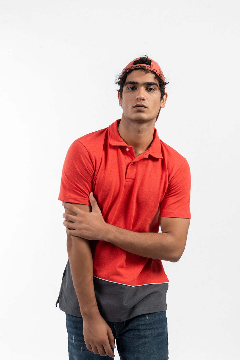 CARROT PLAIN POLO SHIRT