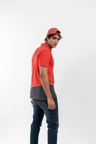 CARROT PLAIN POLO SHIRT