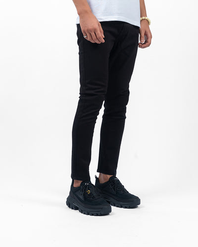 black skinny jeans men overtop