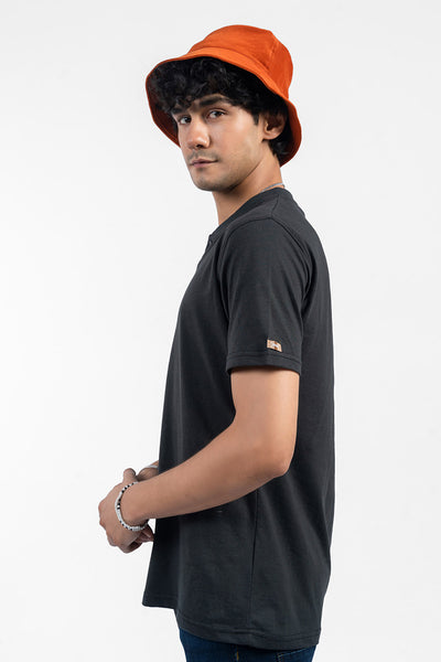 REGULAR FIT HENLEY TEE