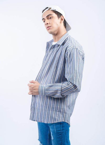 REGULAR FIT STRIPED SHIRT