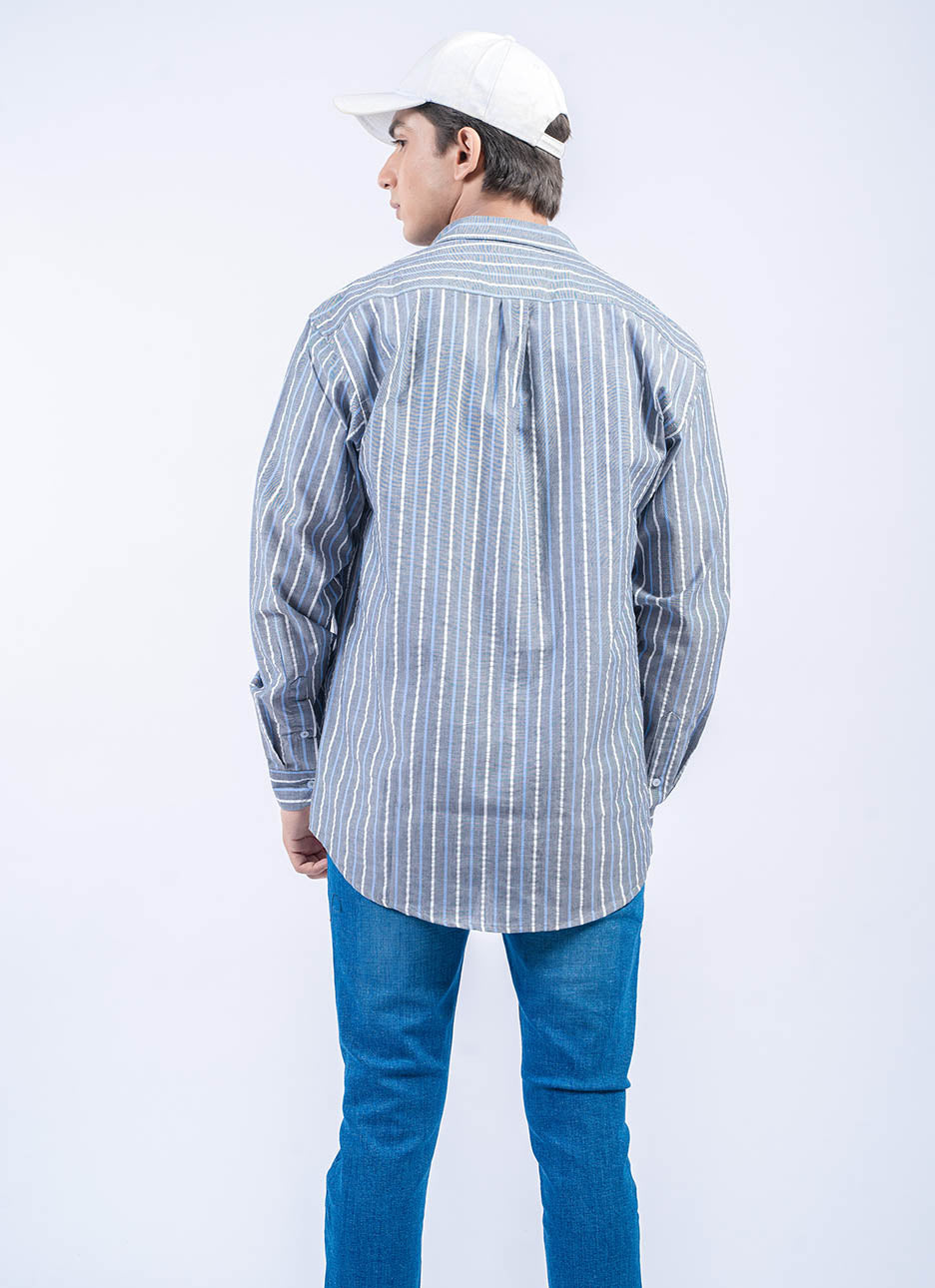 REGULAR FIT STRIPED SHIRT