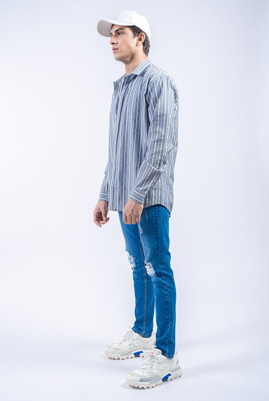 REGULAR FIT STRIPED SHIRT