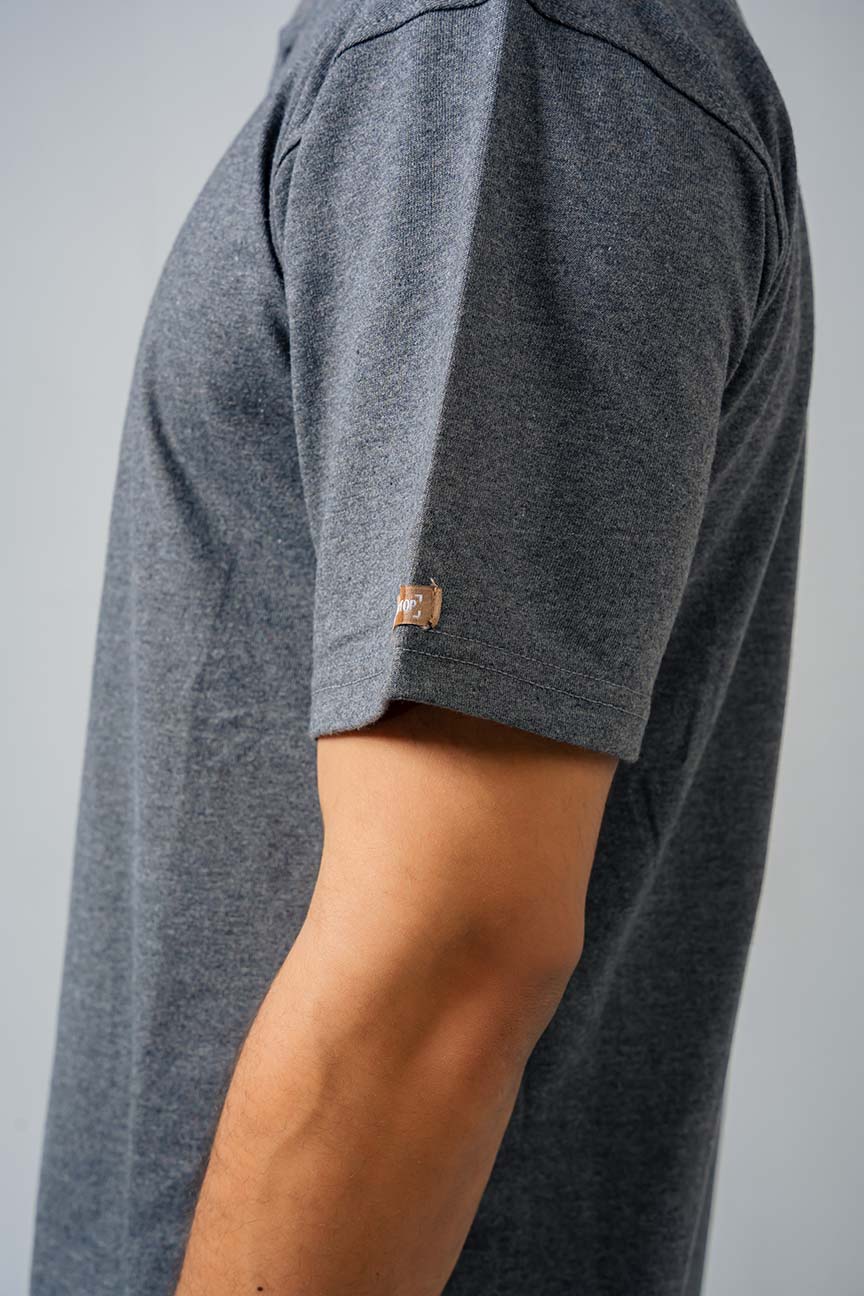 REGULAR FIT HENLEY TEE