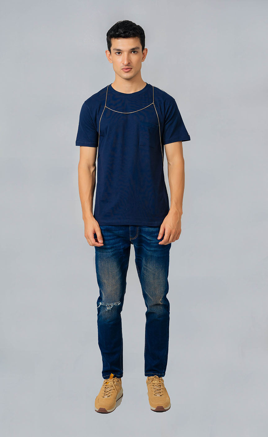 REGULAR FIT PLAIN TEE