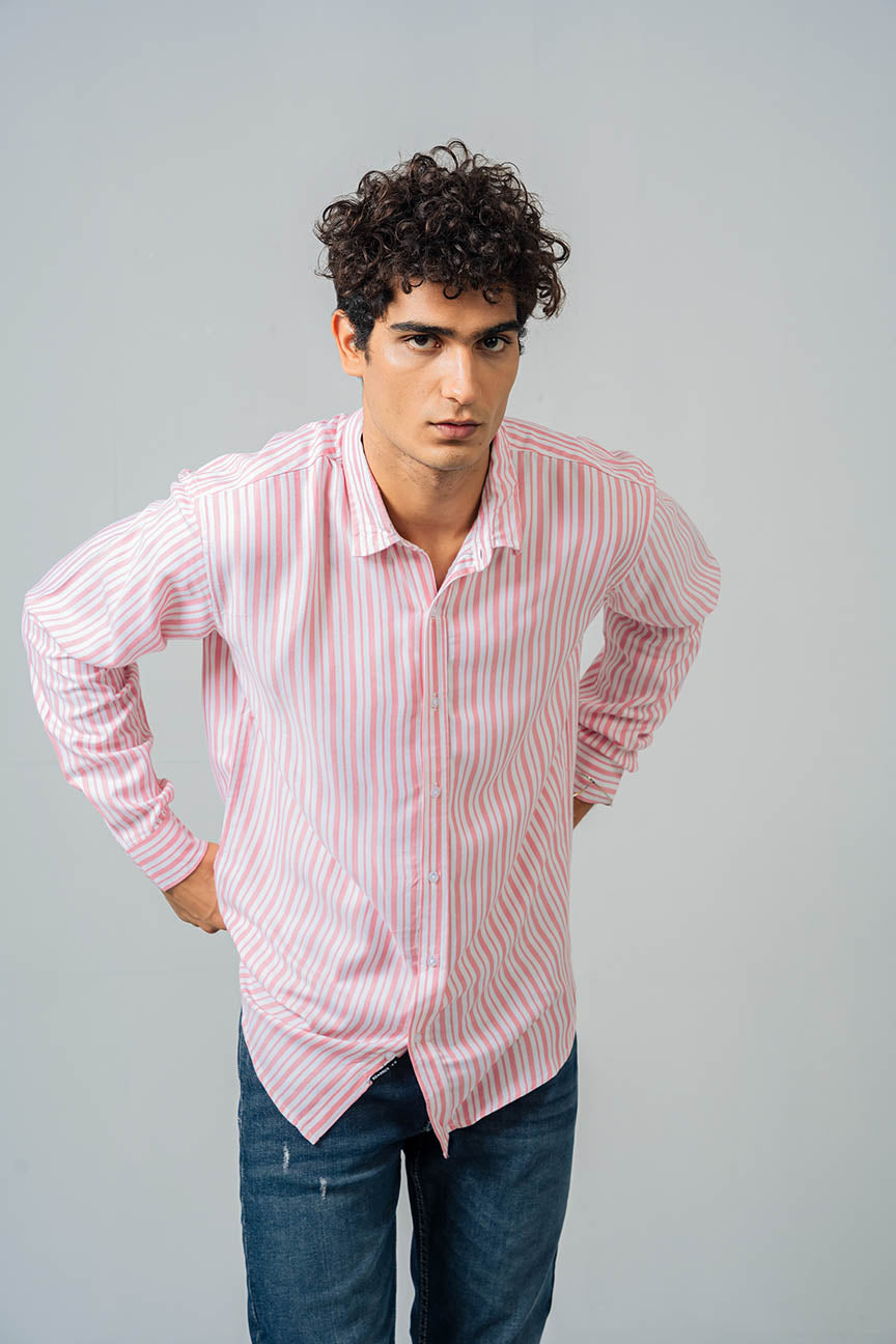 REGULAR FIT STRIPED SHIRT