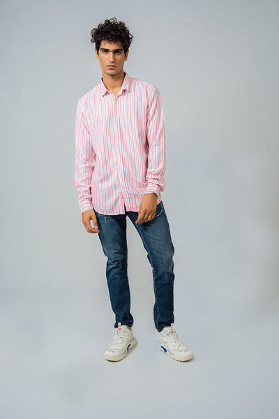 REGULAR FIT STRIPED SHIRT