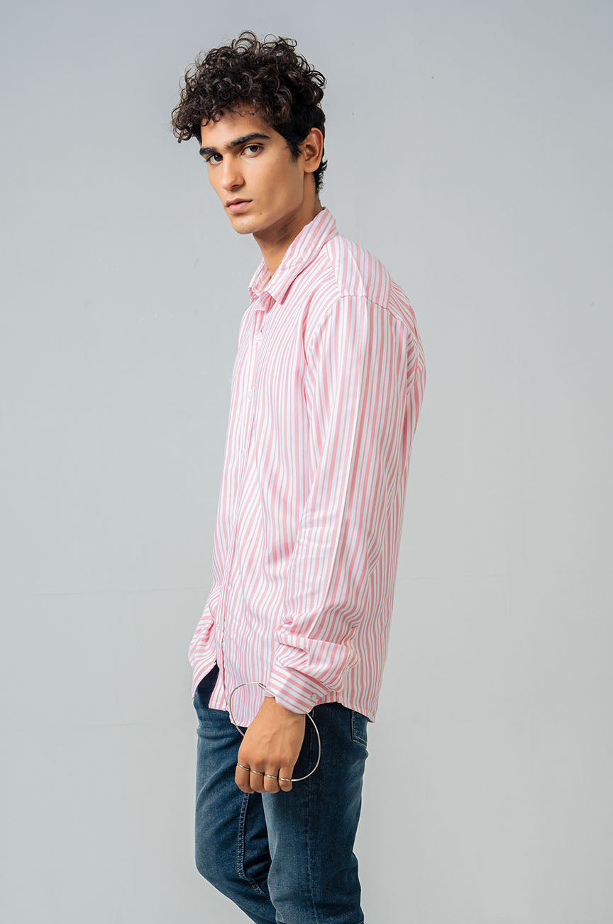 REGULAR FIT STRIPED SHIRT