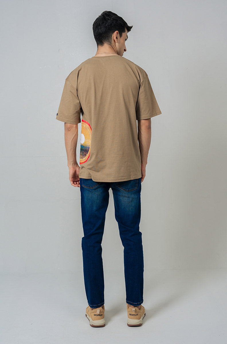 OVERSIZED LANDSCAPE GRAPHIC TEE